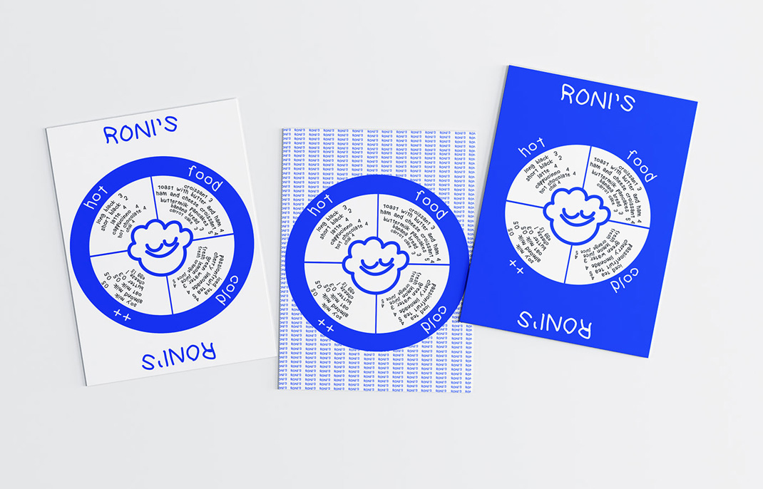面包店RONI'S 法国 巴黎 面包店 插画设计 菜单设计 logo设计 vi设计 空间设计