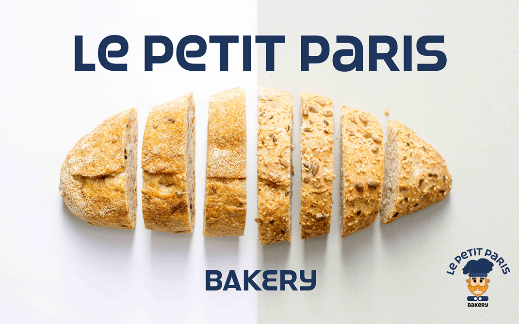 面包店Le petit Paris 布拉格 捷克共和国 面包店 小巴黎 插画设计 logo设计 vi设计 空间设计