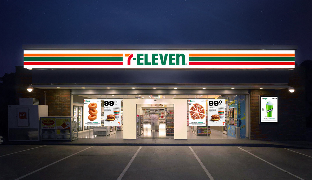 便利店7-Eleven Rebrand，美国 | Designer by Adhemas Batista