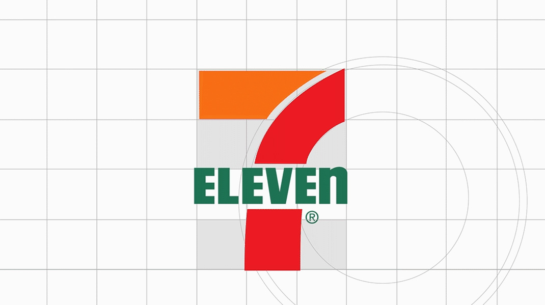 便利店7-Eleven Rebrand 美国 便利店 品牌升级 字体设计 图形设计 包装设计 logo设计 vi设计 空间设计