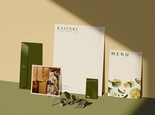 日本料理舒适食品Kaiteki，意大利 | Designer by Blanc Lueur