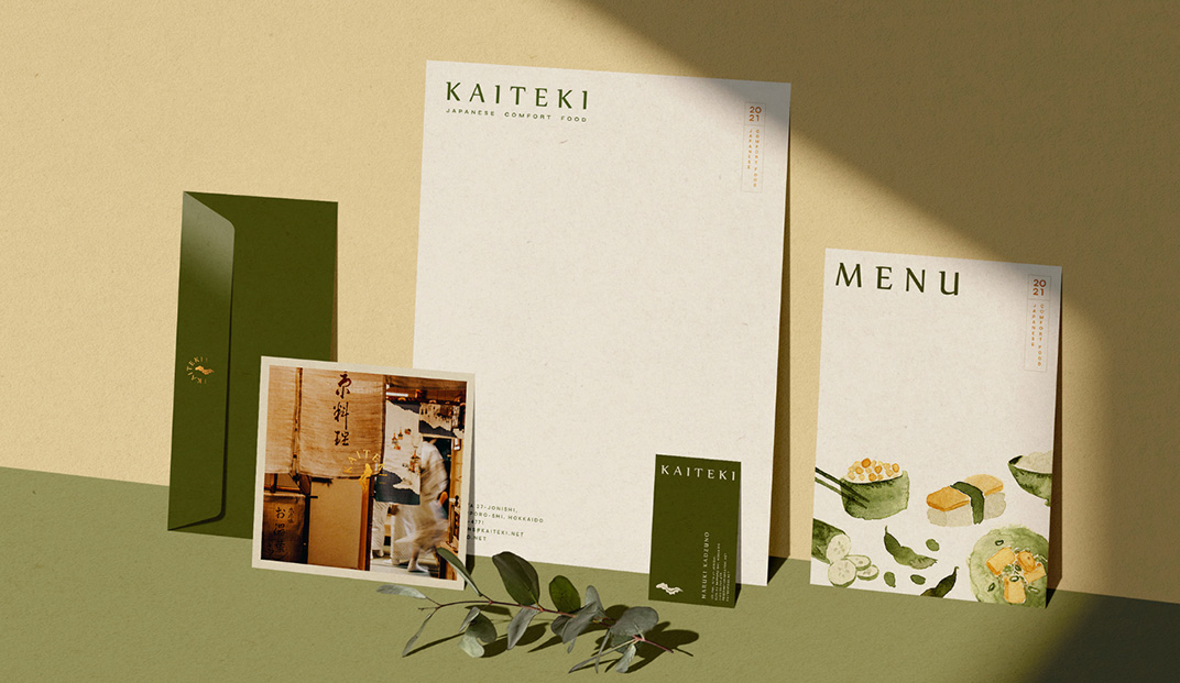 日本料理舒适食品Kaiteki，意大利 | Designer by Blanc Lueur