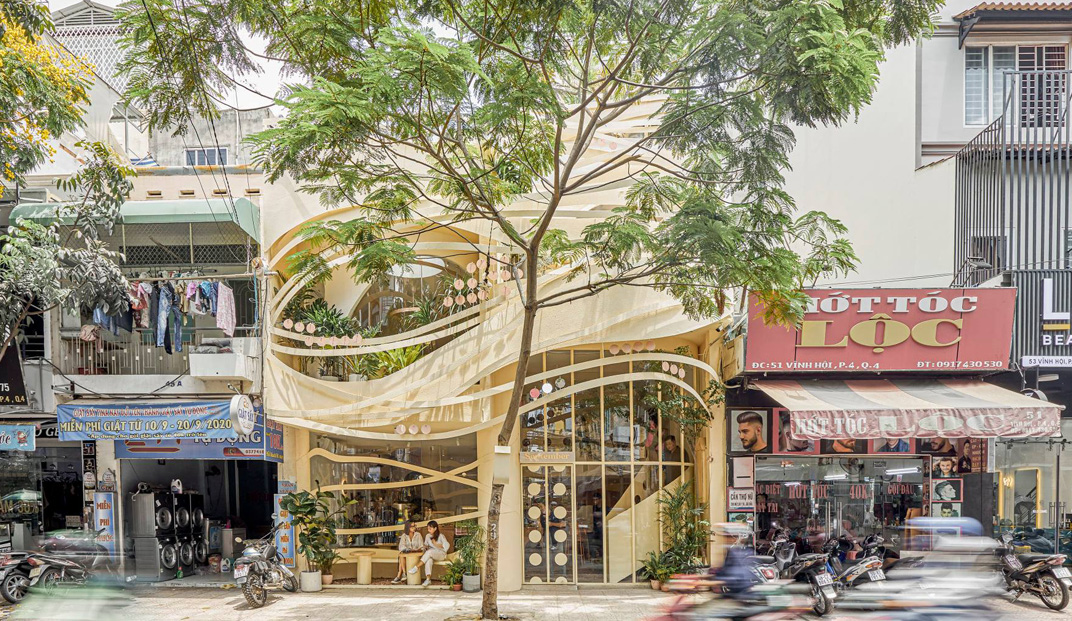 咖啡店风吹进了巢，越南，胡志明市 | Designer by Red5studio