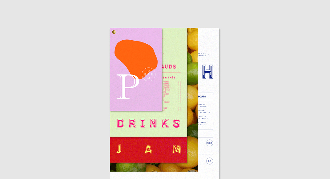 果酱酒吧La Parade 标识 名片 会员卡 菜单 杯垫 包装袋 海报 贴纸 手提袋 logo设计 vi设计 空间设计