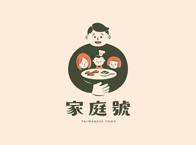 家庭号｜标志与识别设计，台湾 | Designer by AAOO Studio 啊视觉