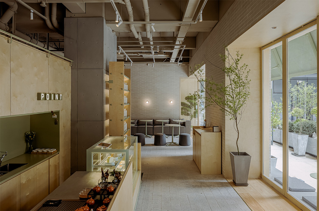 POINT  观点茶室 南京 咖啡店 茶 工业设计 logo设计 vi设计 空间设计