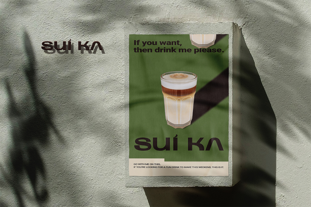 SUI KA水咖花艺咖啡 台湾 咖啡店 字体设计 徽章 帆布袋 logo设计 vi设计 空间设计