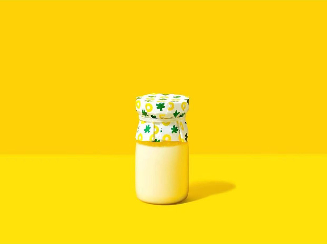黄颜色的甜品店餐厅gogo newq 日本 甜品店 黄色 动物 插图设计 包装设计 logo设计 vi设计 空间设计
