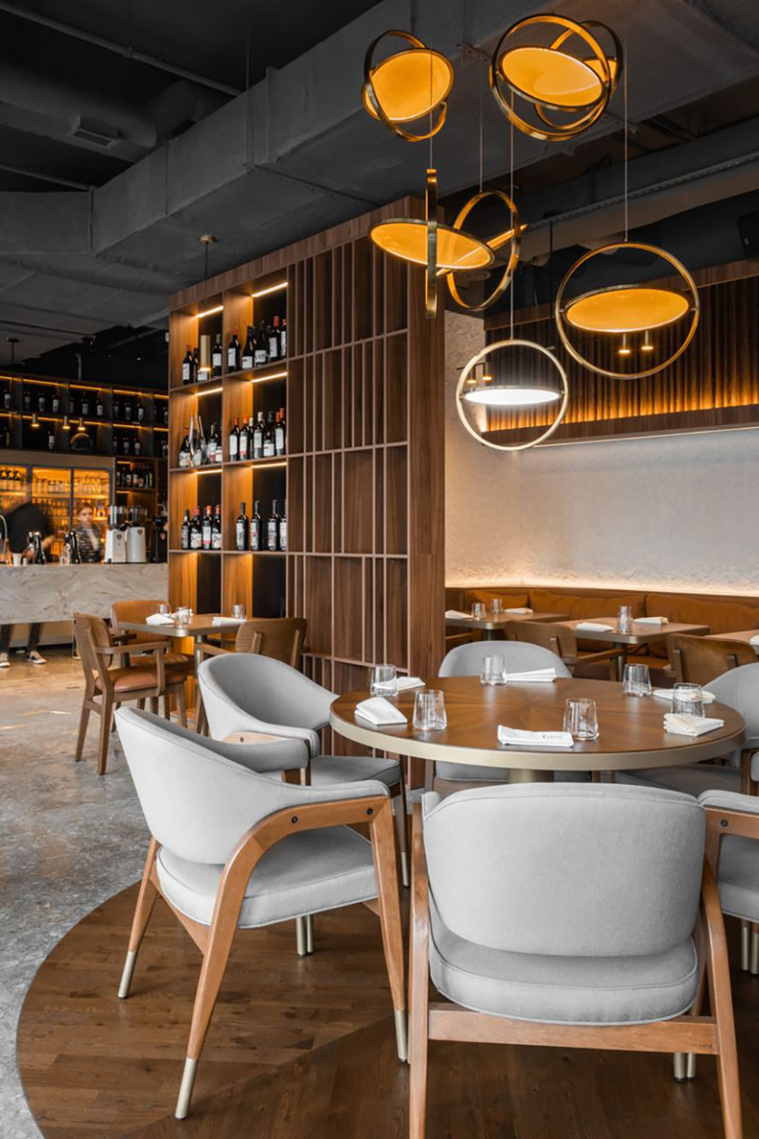 上海 简餐餐厅Cohya_cafe 摩尔多瓦 简餐 酒吧 棕色 胡桃木 石材 logo设计 vi设计 空间设计