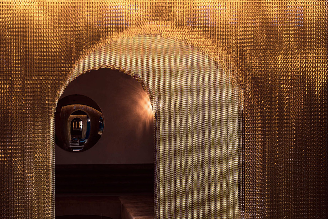 水烟酒廊Touareg 比利时 上海 酒吧 金属帘子 logo设计 vi设计 空间设计