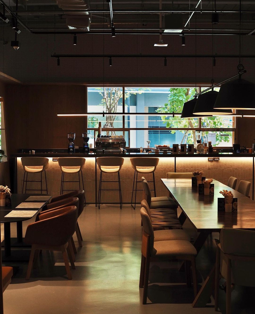 烹饪学校咖啡店 泰国 曼谷 成都 咖啡店 木色 logo设计 vi设计 空间设计
