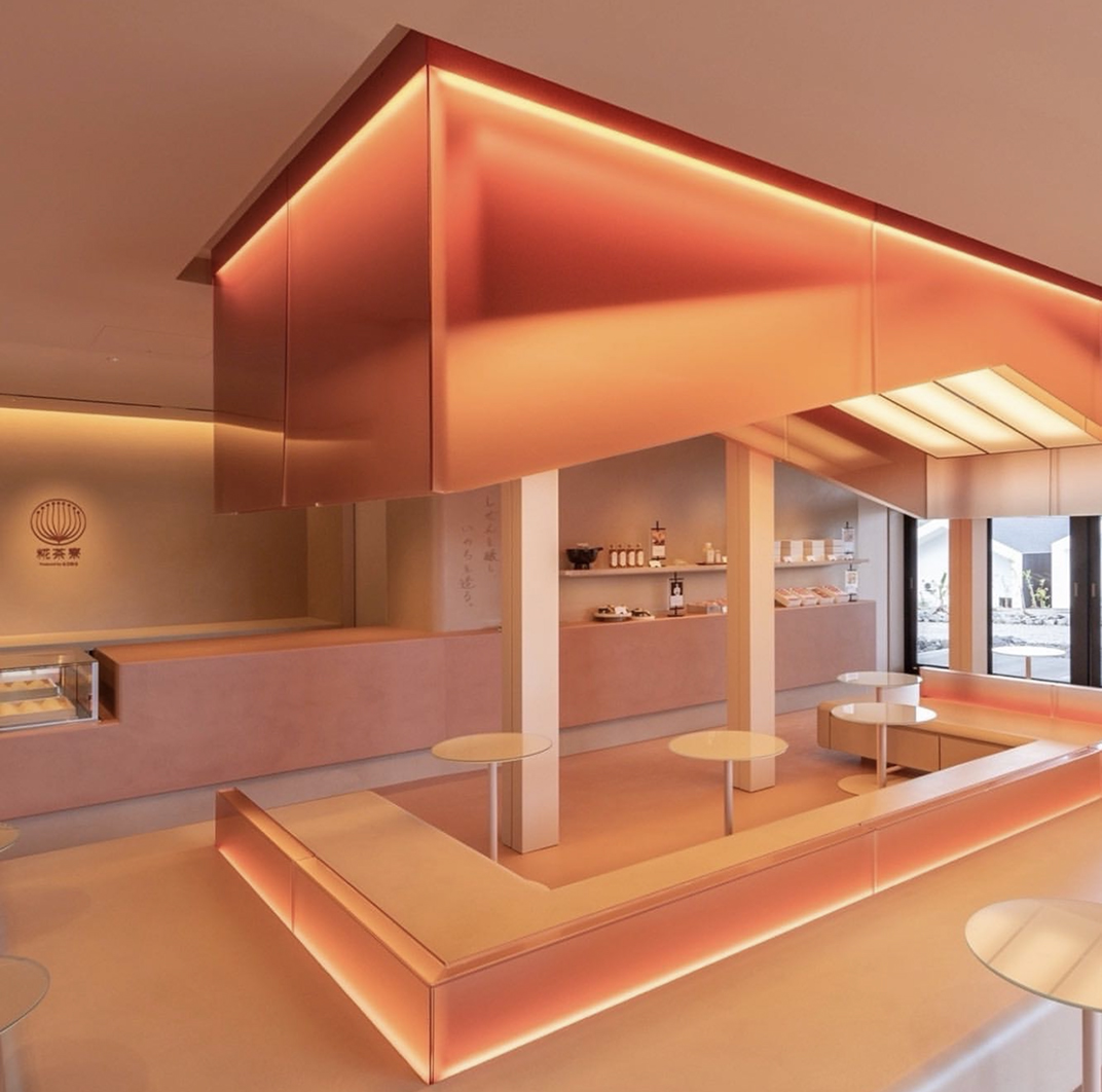 由鱼沼城藏直营的发酵咖啡馆 上海 杭州 成都 北京 日本 咖啡馆 橙色 亚克力 logo设计 vi设计 空间设计
