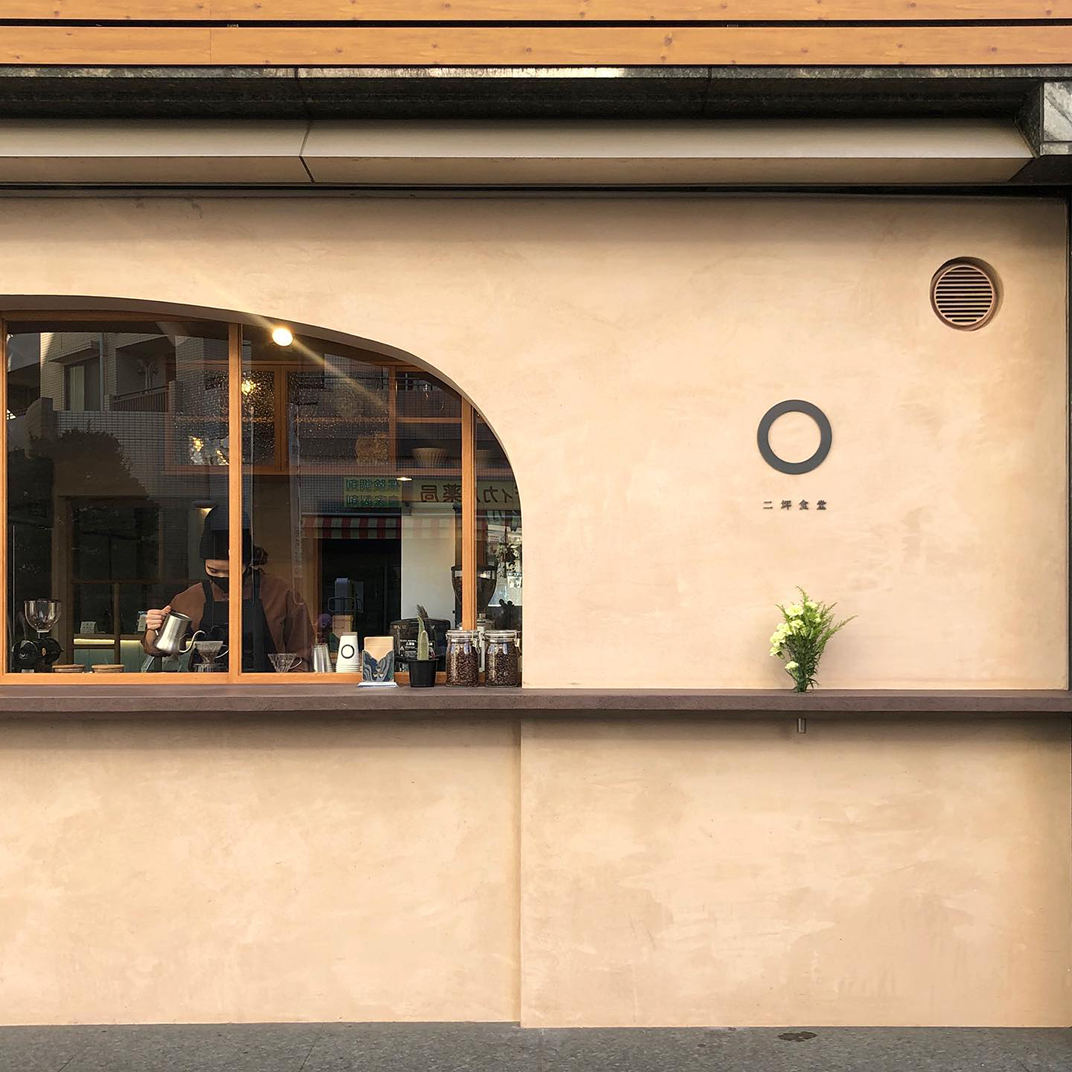 二坪食堂咖啡店 日本 北京 上海 成都 武汉 杭州 广州 异形 木饰面 logo设计 vi设计 空间设计