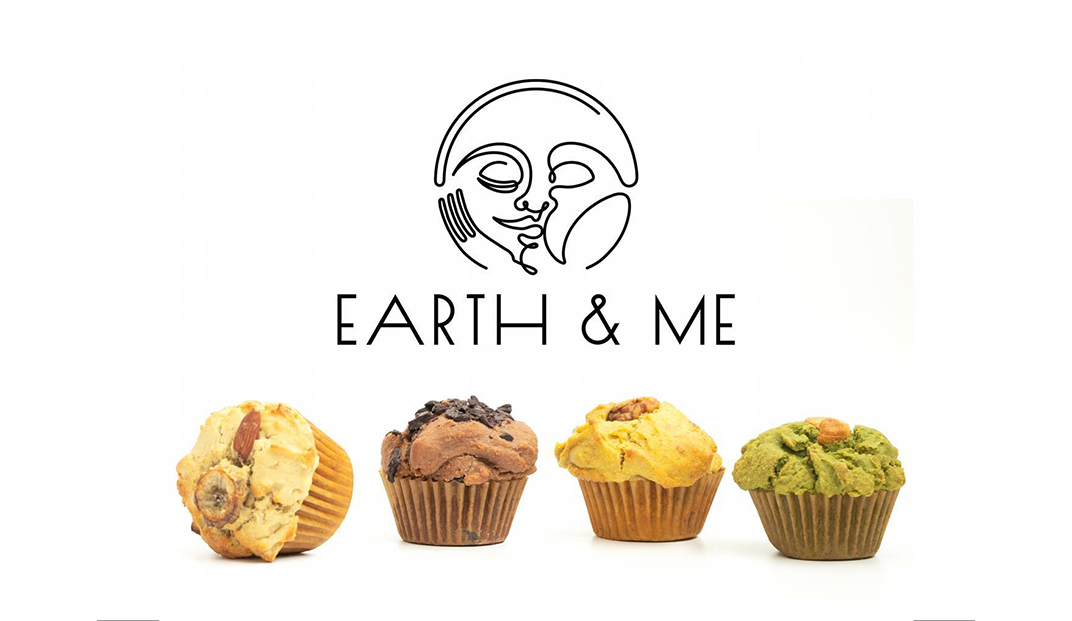 素食 无麸质甜品店EARTH  ME标志设计 日本 北京 上海 成都 武汉 杭州 广州 logo设计 vi设计 空间设计