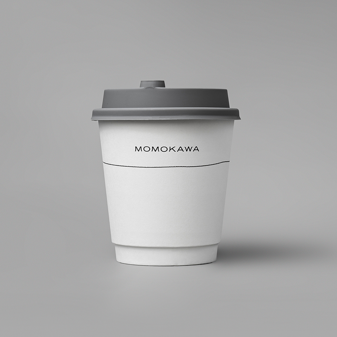 极简咖啡店MOMOKAWA 澳门  北京 上海 成都 武汉 杭州 广州 澳门 logo设计 vi设计 空间设计