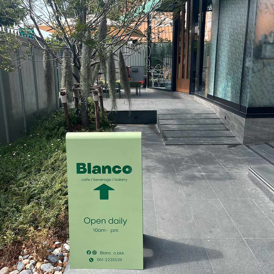 曼谷网红咖啡店Blanc_o.bkk 泰国 香港 北京 上海 成都 武汉 杭州 广州 澳门 logo设计 vi设计 空间设计