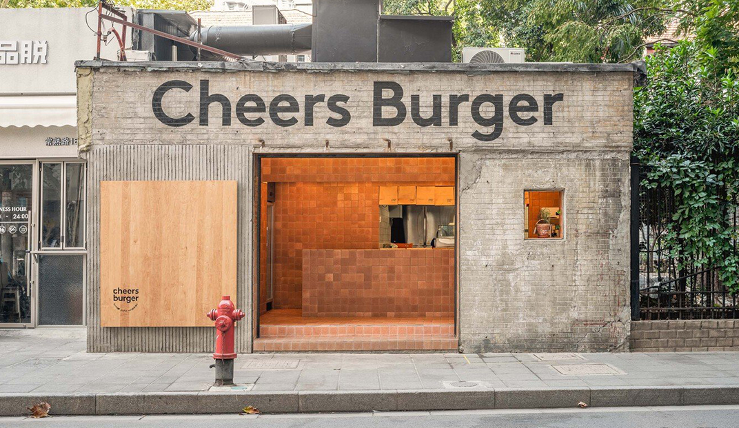 汉堡餐厅Cheers Burger ，上海  彦文建筑工作室