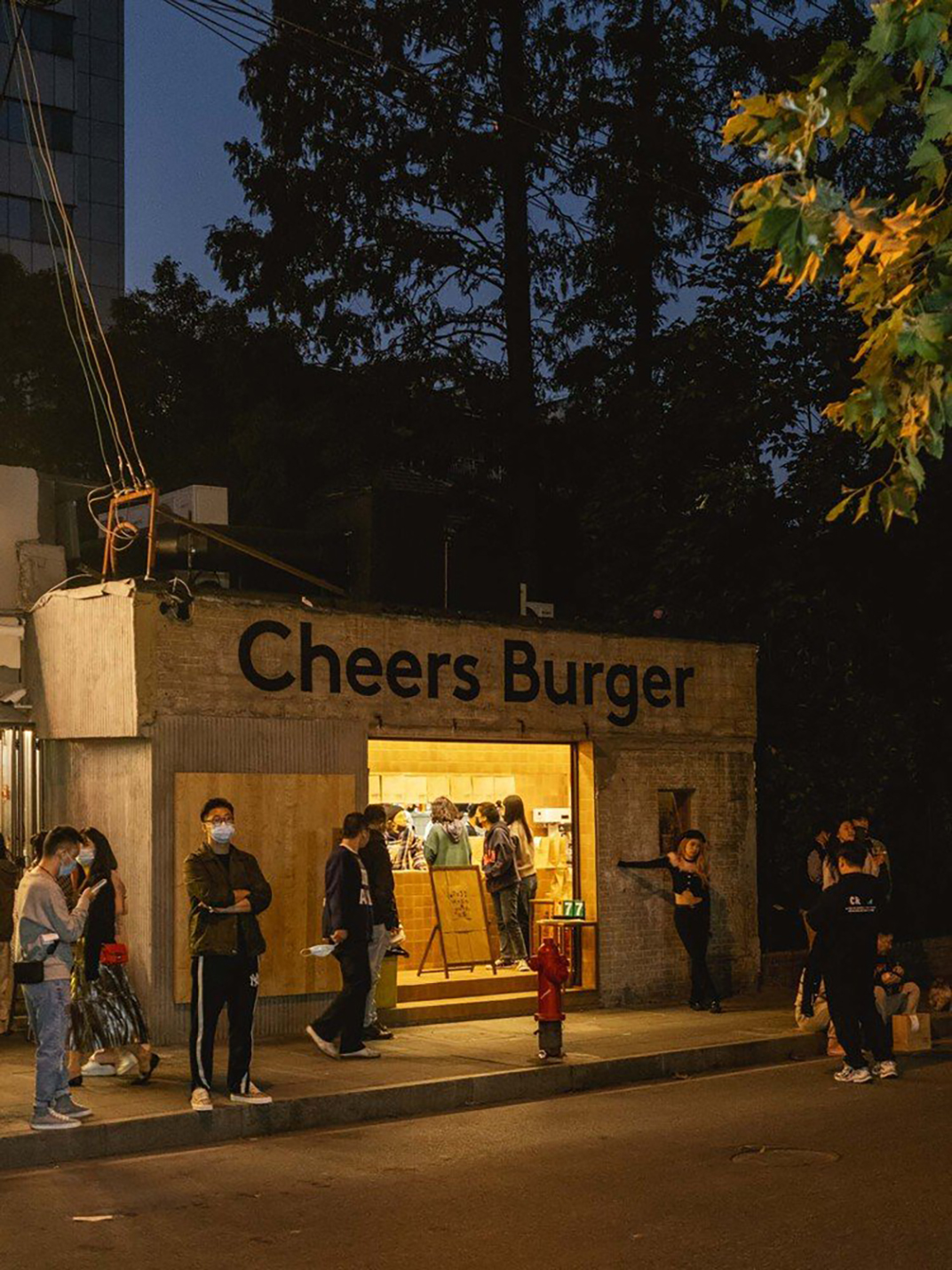 汉堡餐厅Cheers Burger 上海 珠海 成都 武汉 杭州 广州 香港 澳门 logo设计 vi设计 空间设计