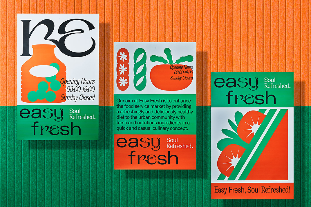 易鲜Easy Fresh餐厅 澳门  北京 上海 珠海 成都 武汉 杭州 广州 香港 澳门 logo设计 vi设计 空间设计