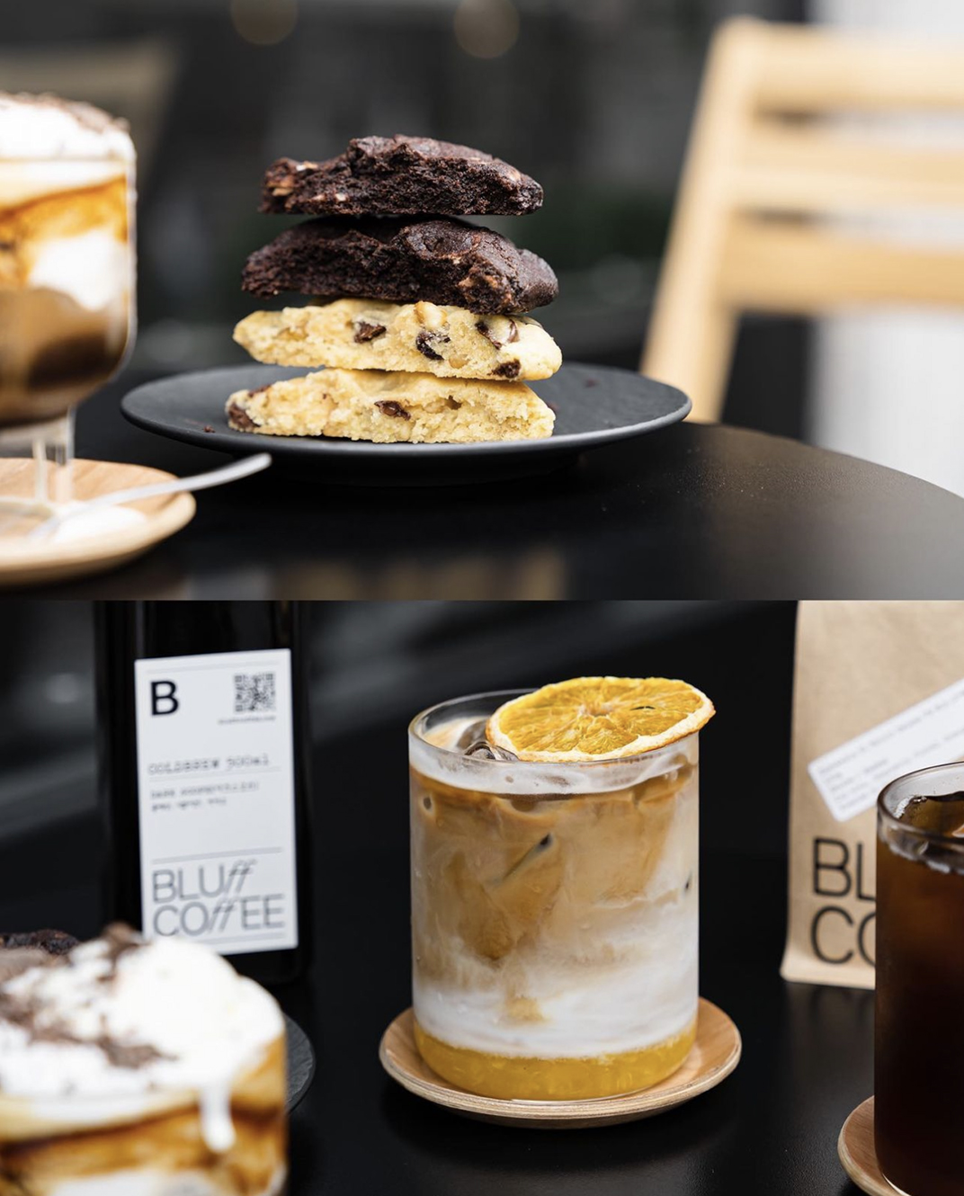 咖啡店bluffcoffee 韩国  北京 上海 珠海 广州 武汉 杭州 佛山 香港 澳门 logo设计 vi设计 空间设计