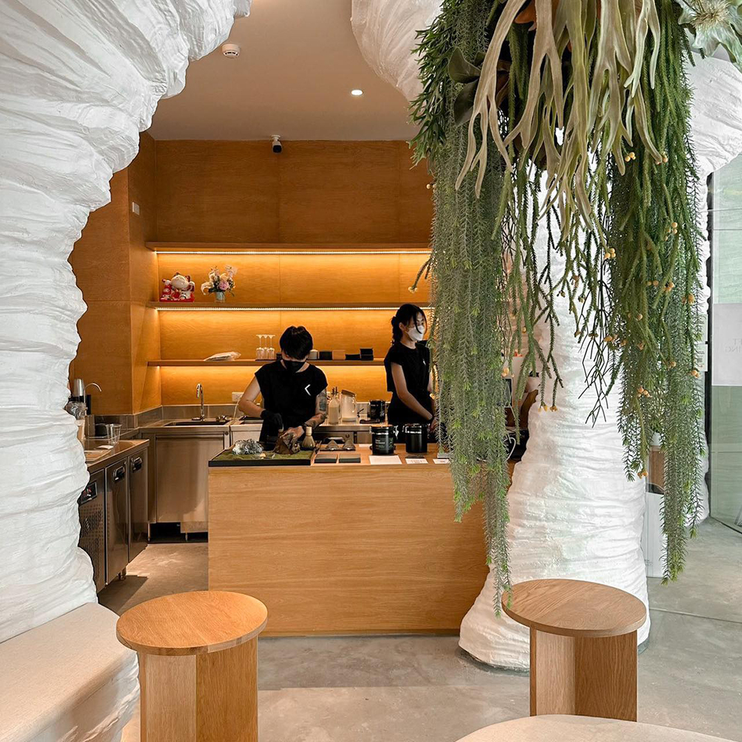 白色洞穴咖啡店概念店 泰国 曼谷 北京 上海 珠海 广州 武汉 杭州 佛山 香港 澳门 logo设计 vi设计 空间设计