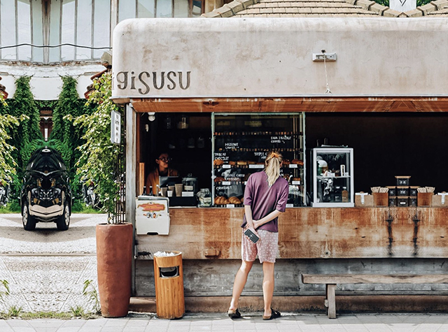 热带沙漠主题面包店gigisusu，巴厘岛
