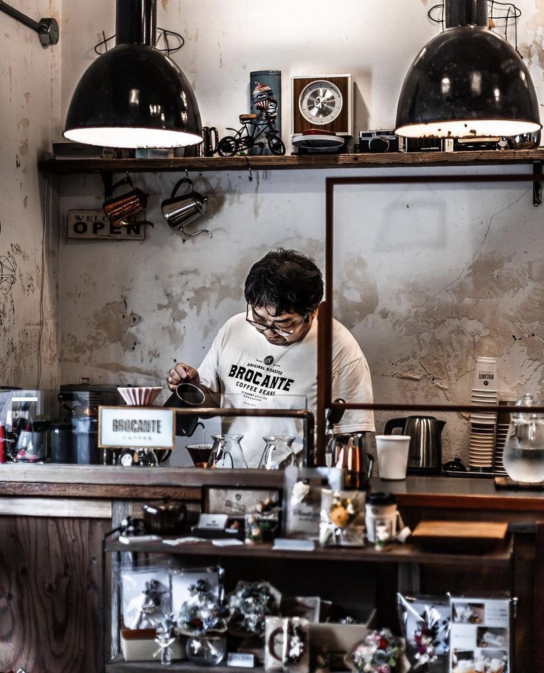  复古风格咖啡店humansofcoffee 深圳 北京 上海 珠海 广州 武汉 杭州 佛山 澳门 logo设计 vi设计 空间设计