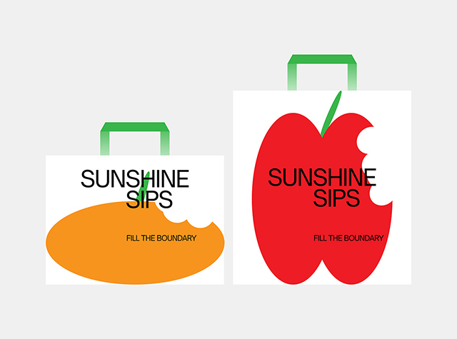 果汁品牌包装设计Sunshine Sips，美国 | Designer by Russian Federation