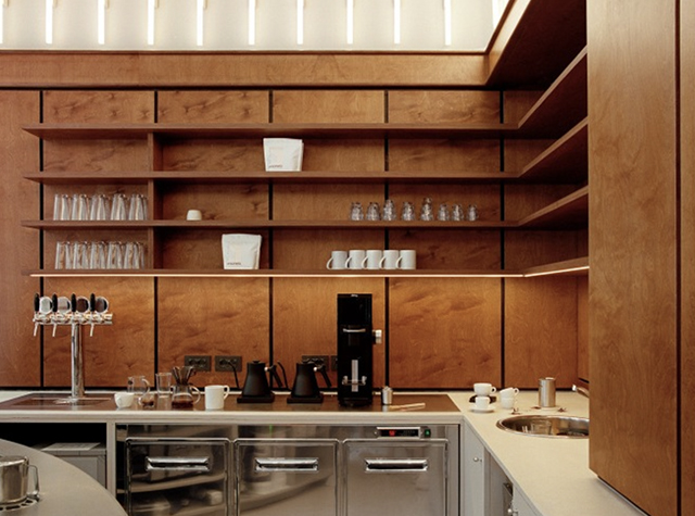 咖啡馆和葡萄酒商店空间，意大利，米兰 | Designed by davidandnicolas