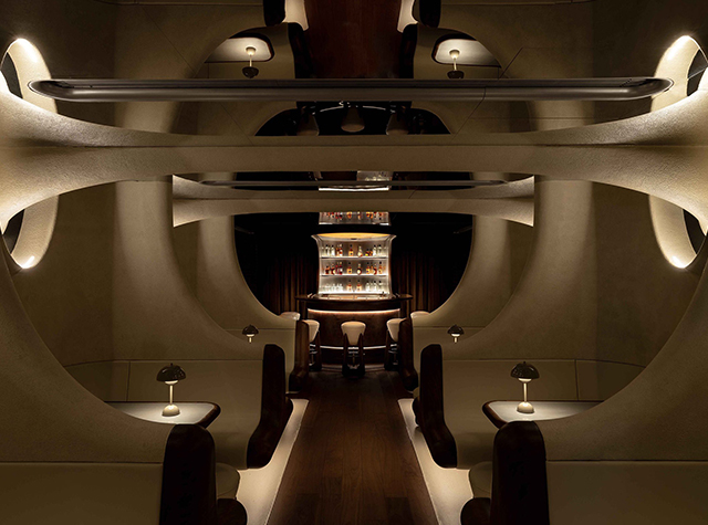 有机曲线形式酒吧餐厅Artifact，香港 | Designed by NC Design + Architecture