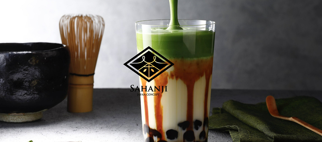 日本茶饮专卖店 SAHANJI logo设计 北京 深圳 上海 北京 广州 武汉 咖啡店 餐饮商业 logo设计 vi设计 空间设计