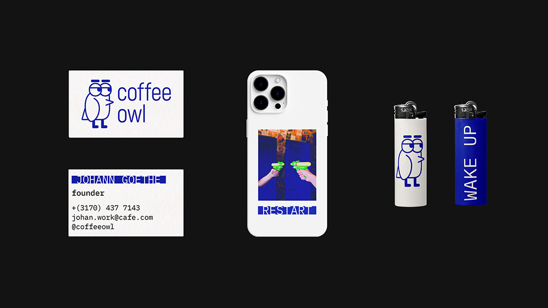 猫头鹰咖啡馆Coffee Owl 俄罗斯联邦 深圳 上海 北京 广州 武汉 咖啡店 餐饮商业 logo设计 vi设计 空间设计