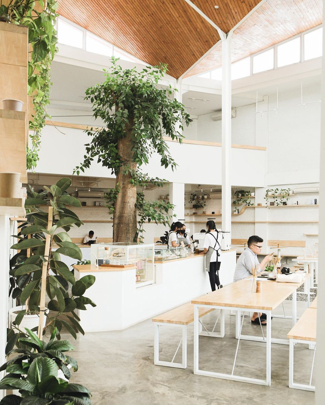 花园概念咖啡馆Cafe Meil Bali 巴厘岛 深圳 上海 北京 广州 武汉 咖啡店 餐饮商业 logo设计 vi设计 空间设计