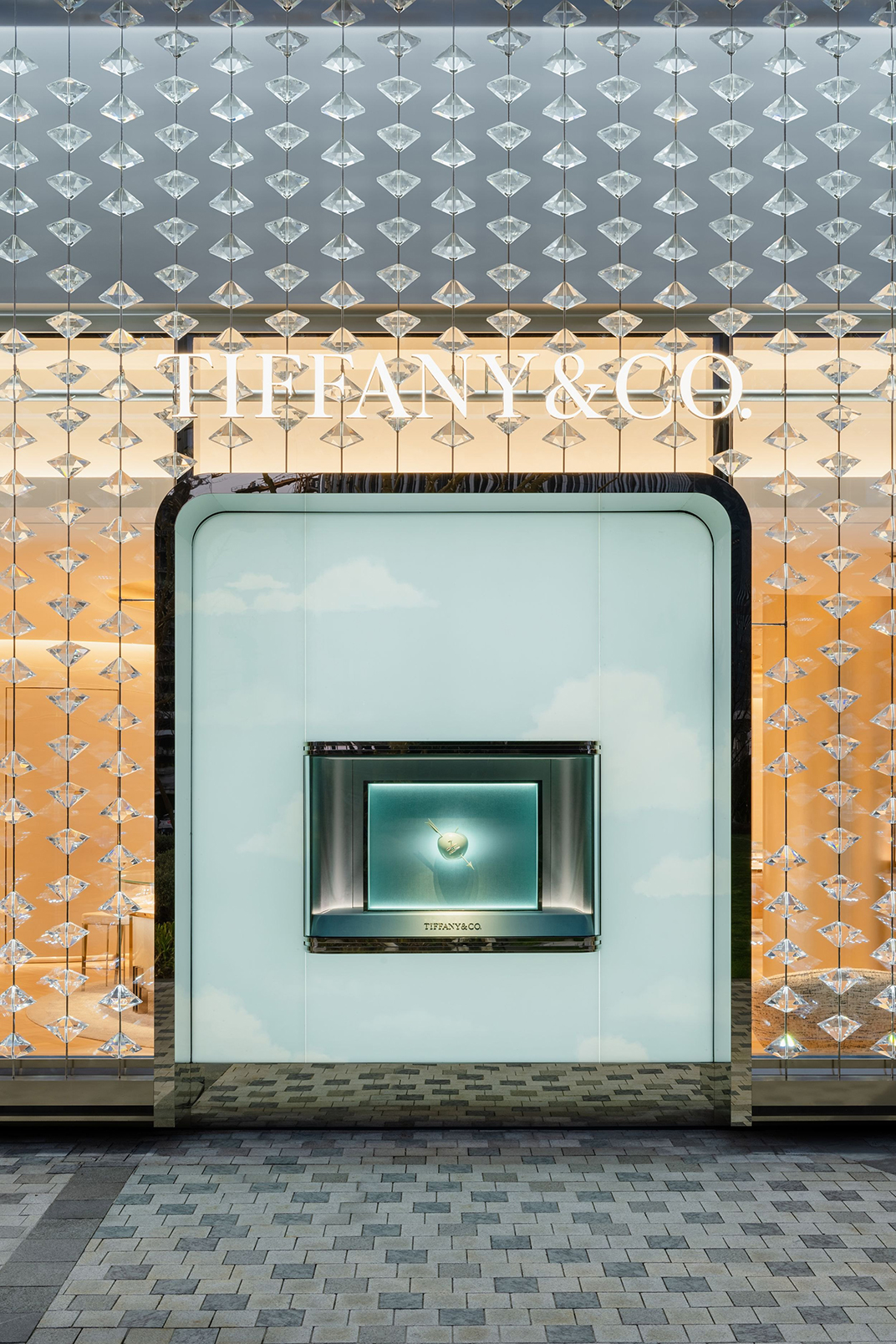 蒂芙尼 Tiffany & Co. 专卖店钻石门头设计 上海 深圳 珠海 东莞 北京 广州 武汉 咖啡店 门头设计 vi设计 空间设计