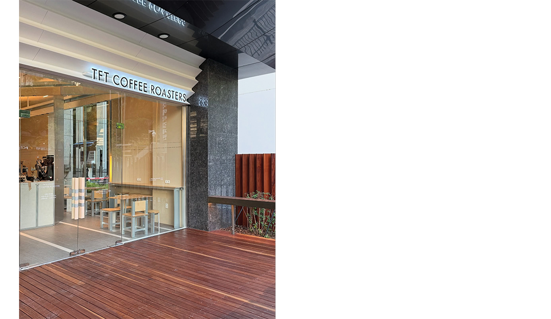 白色简约风咖啡店TFT Coffee Roasters，韩国，首尔