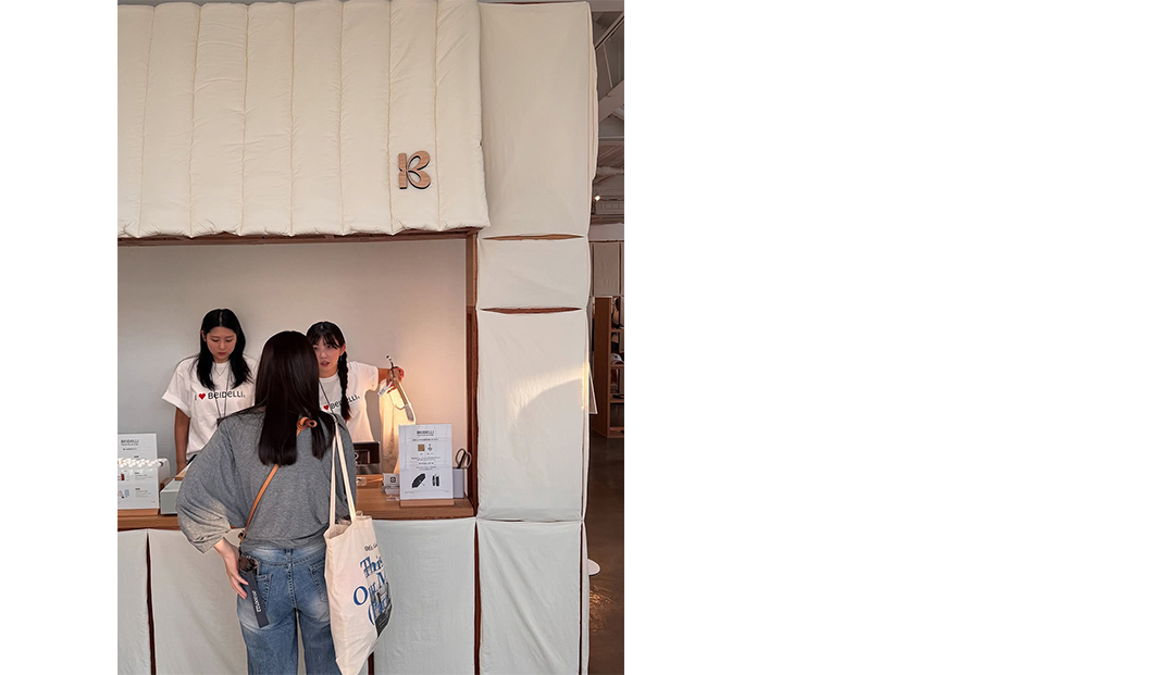 BEIDELLI品牌模块化设计的快闪店，日本东京