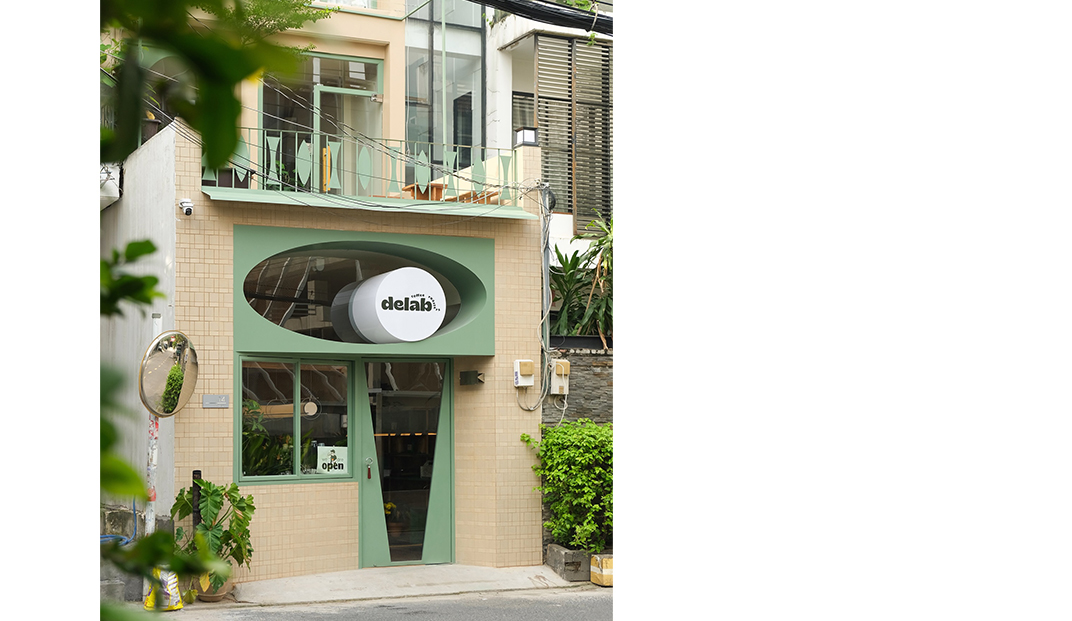 复古氛围的咖啡店Delab Coffee，泰国曼谷