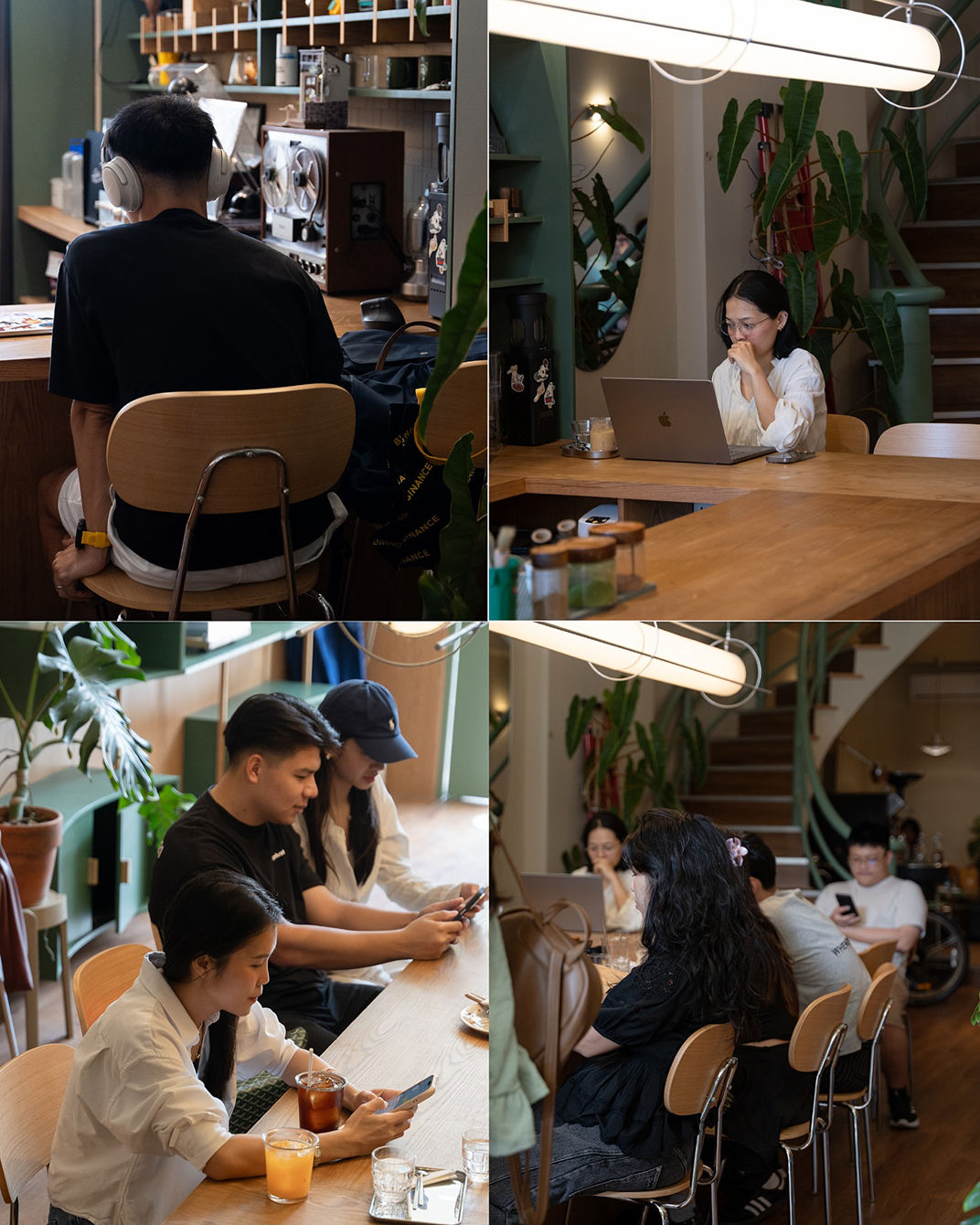 复古氛围的咖啡店Delab Coffee 泰国 曼谷 上海  深圳 珠海 东莞 广州 武汉 咖啡店 vi设计 空间设计
